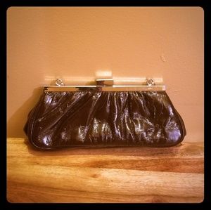 Vintage Faux Leather Clutch